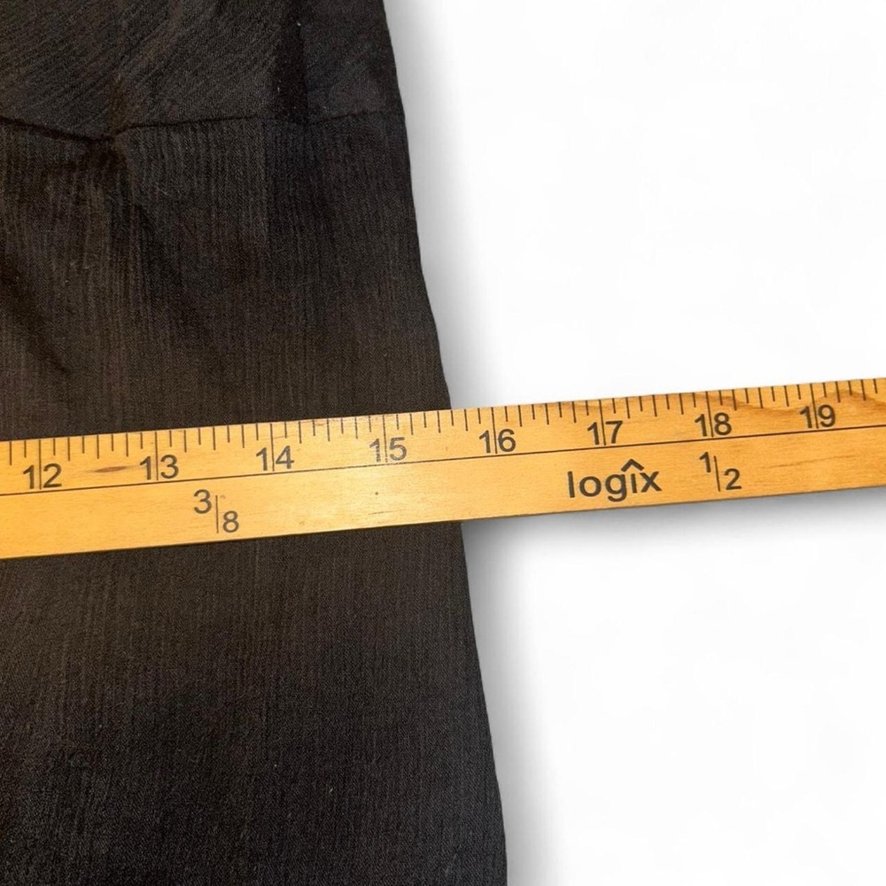 Free People Black Dress With Brajded Straps Size 8 - Picture 7 of 9